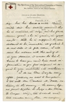 Clara Barton Autograph Letter Signed to Dr. Harriet N. Austin, a Pioneer in Women's Health -- ''...he is...declared to be, 'incurable', all of which I do not take at its full value...''